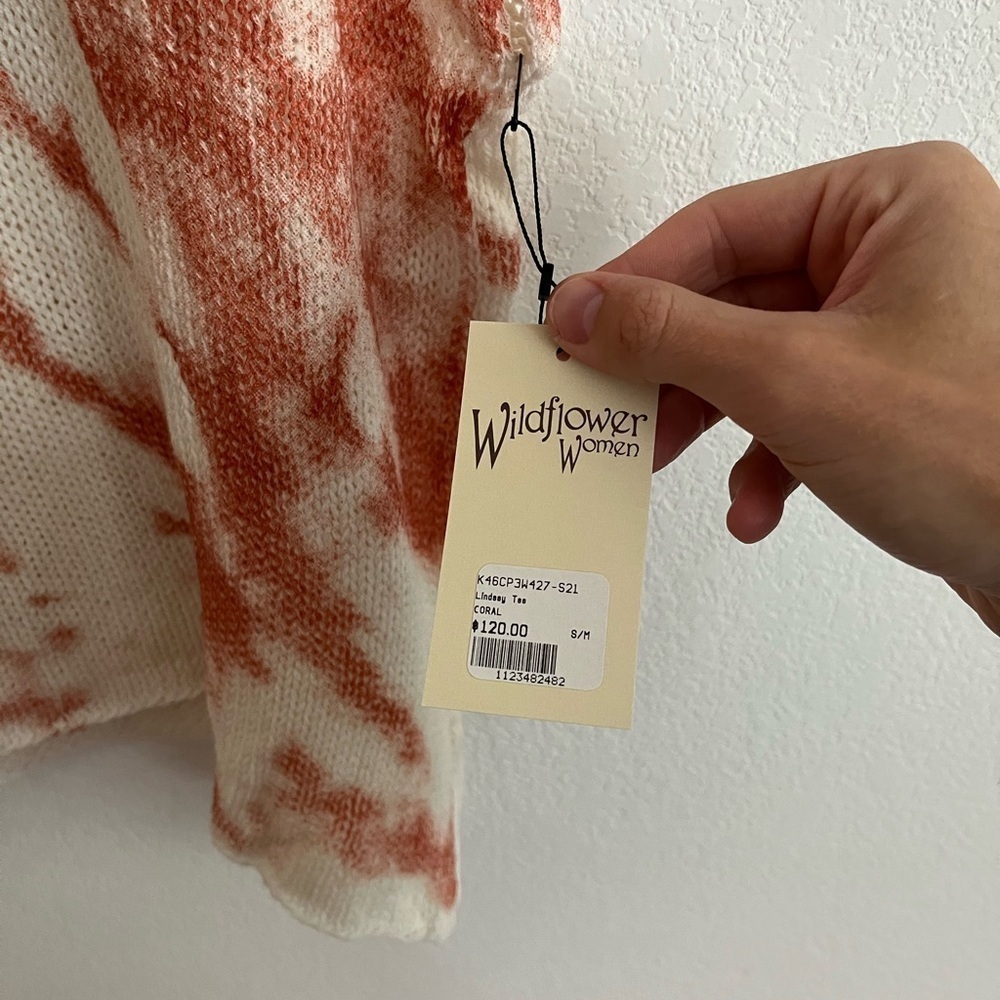 NWT Wooden Ships Tie Dye Top - Picture 3 of 4